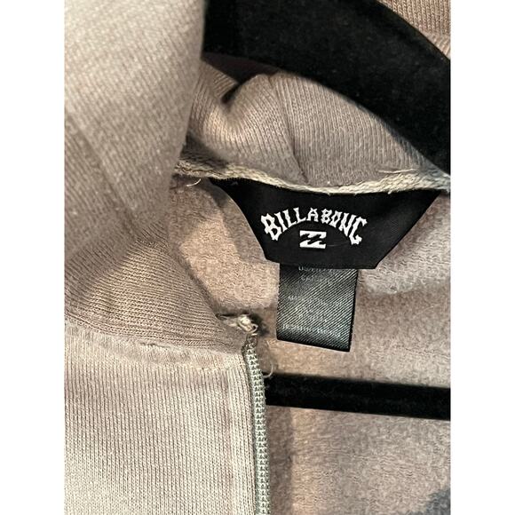 Billabong Heavy Weight Black Full Zip Hoodie - Size XL - Picture 4 of 6